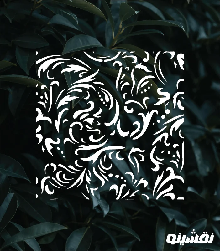 G22 WEB شابلون طرح گل و گیاه کد G22 نقشینو - Image 1