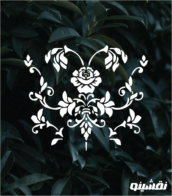 G23 WEB شابلون طرح گل و گیاه کد G23 نقشینو - Image 1