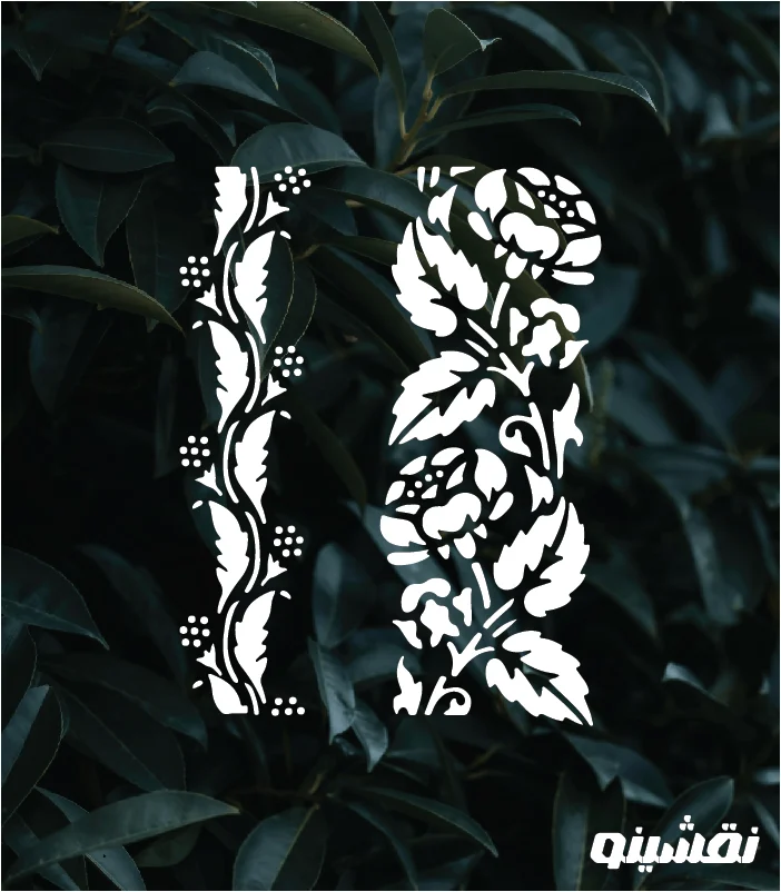 G24 WEB شابلون طرح گل و گیاه کد G24 نقشینو - Image 1