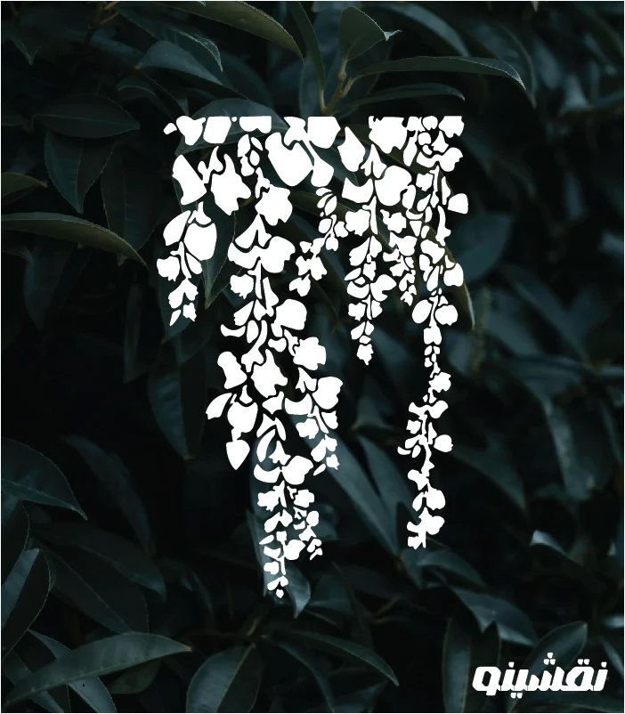 G25 WEB شابلون طرح گل و گیاه کد G25 نقشینو - Image 1