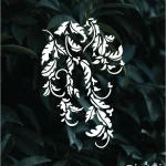 شابلون طرح گل و گیاه کد G26 نقشینو