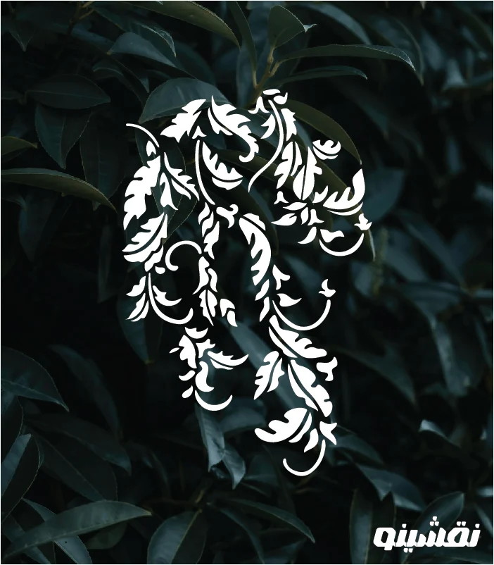 G26 WEB شابلون طرح گل و گیاه کد G26 نقشینو - Image 1