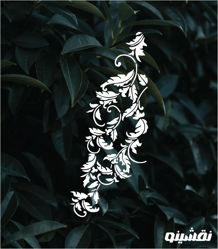 G27 WEB شابلون طرح گل و گیاه کد G27 نقشینو - Image 1