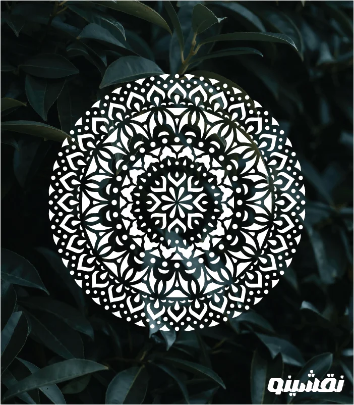 m01 web شابلون طرح ماندلا کد M01 نقشینو - Image 1