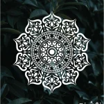 شابلون طرح ماندلا کد M03 نقشینو