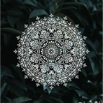 شابلون طرح ماندلا کد M09 نقشینو