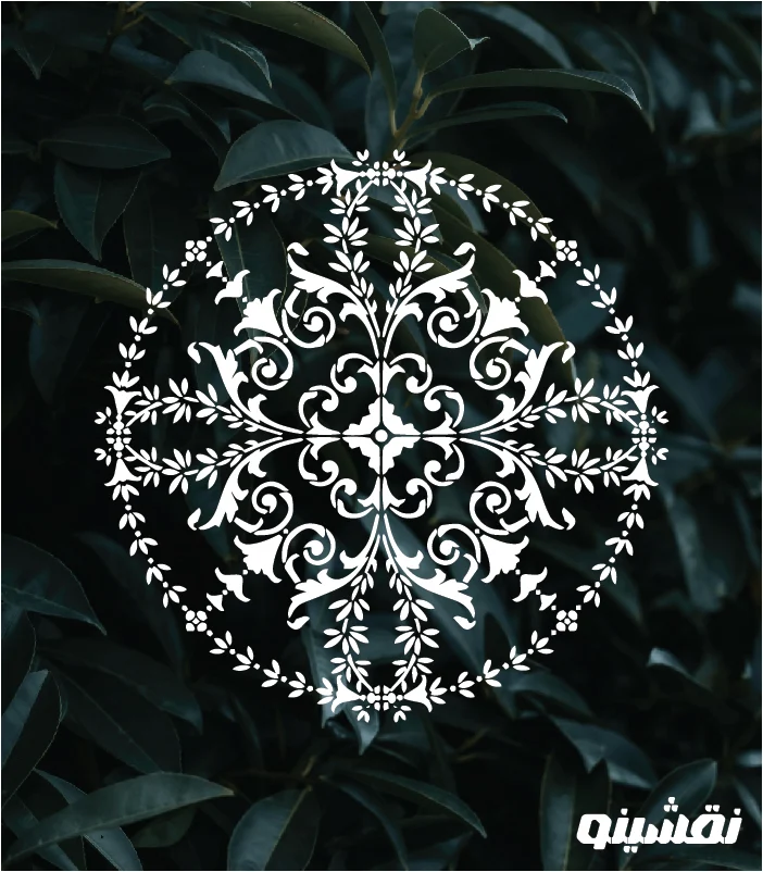 m14 web شابلون طرح ماندلا کد M14 نقشینو - Image 1