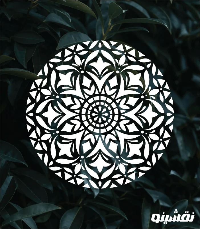 m15 web شابلون طرح ماندلا کد M15 نقشینو - Image 1