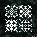 شابلون طرح پتینه کد P18 نقشینو